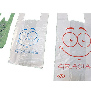 BOLSA POLIETILENO BAJA CALIDAD IMPRESA